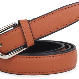 Women Formal, Casual Tan Synthetic Belt-image-66
