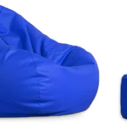 giglick 4XL 4XL Bean Bag With Relaxing Footrest Bean Bag Chair With Foam Filling image 3