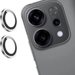 MOBCART Back Camera Lens Glass Protector, Camera Lens Ring Guard Protector for Oppo Reno 14 5G – 9H Tempered, Scratch-Resistant, Camera Lens Protector (Silver)-picture-14