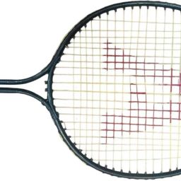 Racquet 1set +3 plastic shuttles & net+rope Multicolor Strung Badminton Racquet-image-32