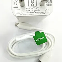 Infinix 10 W GaN 2 A Wall Charger for Mobile with Detachable Cable-14