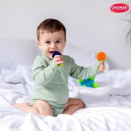 aditi toys Baby Silicone Teether, Fruit Teether For Toddlers, Silicone Teether, Non-Toxic Teether image 3