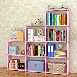 Metal Open Book Shelf-16