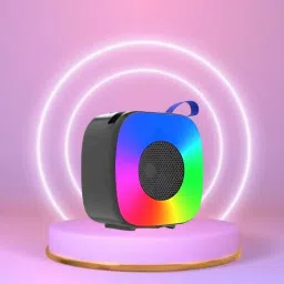 GUGGU Sonic (PORTABLE DESKTOP SPEAKER) Deep Bass Sound with Dynamic LED LightQ71 10 W Bluetooth Laptop/Desktop Speaker-picture-4