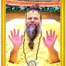 Shri Premanand Govind Sharan Ji Maharaj Religious Photo Frame-Mandir &Wall Decor Digital Reprint 13 inch x 9 inch Painting-23