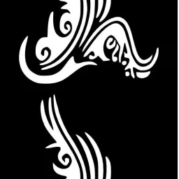 Vine And Petal Mehndi Stencil Sticker For Graceful Floral Finger Hand-image-21