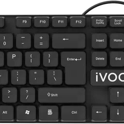 iVoomi Quest Plus Wired Keyboard + Robot Wired Mouse Combo Set-26