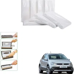 Car Tissue Box Refiller facial tissue (Pack of 10,100 pulls 2 ply,TISSUE REFILL ONLY) For Volkswagen Polo Cross Vehicle Tissue Dispenser-image-76