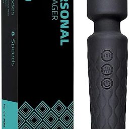 Chintavan Enterprise Rechargeable Silicone Full Body Massager for Pain Relief -8 Speeds, 20 Modes Personal Care Appliance Combo-image-23