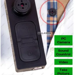 SKY HUB MINI S918 HD BUTTON SPY CAMERA Recorder Home Security camera Spy Camera image 5