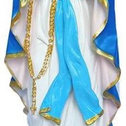 1 Feet Handcrafted Lourdh Mary christian statues home decor items wall hangings statues of gods figurines decoration house warming gifts Decorative Showpiece - 30 cm-24