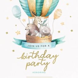 Birthday Party Invitation Cards for Boy / Girl, 25 self-fill-in Invitation Cards with Envelopes (5*7 inches) - ICB18 Invitation Card-image-98