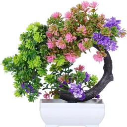 Artificial Plants for Living Room Artificial Plants for Home Decor Bonsai Wild Artificial Plantwith Pot-24