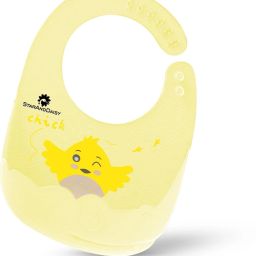 Soft Silicon Chick Printed Bibs for 3 to 6 Years Baby Girl & Boys-image-1