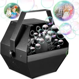 basket47 combo set(bubblemaker+36 ledsparlight+dotted laserlight) best party celebration. Disco Ball Set image 2