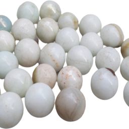 30 Piece Mix Milky Colour Kanche Marble Glass Ball Goli in Outdoor Toy-image-66
