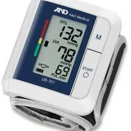AND UB-351 Portable Wireless Travel Automatic Wrist bp Monitor Digital Wrist Pressure Monitor with Digital LCD Display Bp Monitor-25