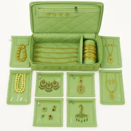 Women Green Cosmetic Bag-image-19