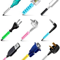 Air Fly Anti Crack Cable Saver Protector Sleeve Charging Cables, Data Cables, Earphones Cable Protector-image-12