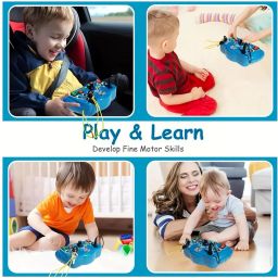 kidology Busy Board Switch Light Game – Sensory & Educational Travel-Friendly Toy image 4