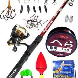 7 ft High quality fishing combo set 1398 CBKNG 01 Red Fishing Rod-picture-27