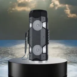 FRONY (PORTABLE BLUETOOTH PARTY SPEAKER)With Mic & 7Hr Playback With Hi Bass SoundA379 20 W Bluetooth Party Speaker-picture-0