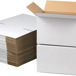 Self-Locking Box Craft Paper Shipping Box 5x5x5 – Brown 3 Ply Corrugated for Goods & Packaging Box-image-24