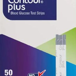 CONTOUR PLUS contour 50 Glucometer Strips-13