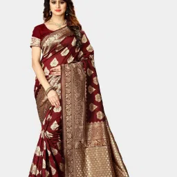 Woven Kanjivaram Pure Silk Saree-image-29