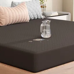 lukzer Mattress Topper Single Size Waterproof, Breathable, Stretchable Mattress Cover-picture-12