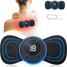 Portable Mini Electric Neck Back Body Massager Cervical Electric-image-38