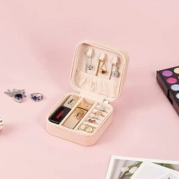 wens Assorted Travel Portable PU Leather Jewellery Box-picture-30