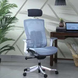 Mesh Office Adjustable Arm Chair-27