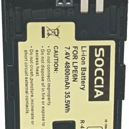 SOCCIA LP-E6 Lithium-ion Rechargeable Camera Battery Camera Battery Charger-picture-32