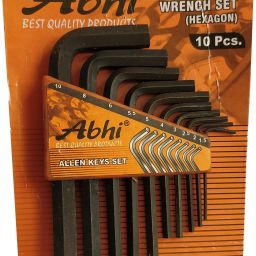 10 Pieces Hex Allen Key Wrench L Shape Repair Tool Set Allen Key Set-image-70