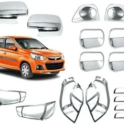 chome kit alto k10 2014- 2022 Chrome Maruti Alto K10 LX Side Garnish-74
