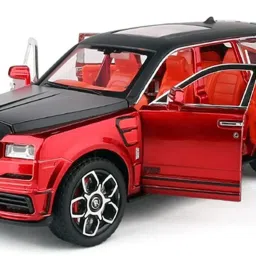 Rolld Royce Culinan Masory Metal Car Toy for Kids with Lights and Music Toy-image-18