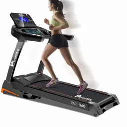 TAC-360 (6HP Peak) 140kg Max Wt., 18 Kmph,Spring Resistance, Pro-Workout Home Treadmill-picture-17