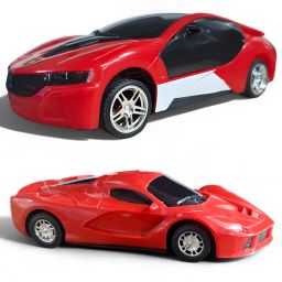 6328-555 Combo – Friction Powered Stylish Sports Car Toys (Green & Yellow)-image-49