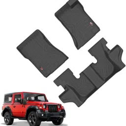TPV Tray Mat ForMahindra Thar-0