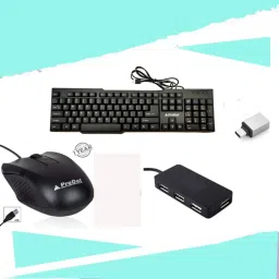 RSG 3HC - FEEL KEYBOARD, MOUSE , USB HUB 3.0,C TYPE OTG Combo Set-24