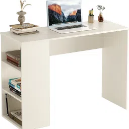 furneaser Lexus Computer Table with Shelf, Laptop Table Standard Size, Engineered Wood Study Table image 2