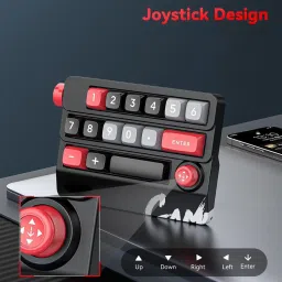 kankinmart Keyboard with Joystick Compatible with Windows PC Numeric Keypad Mechanical Buttons Gaming, Keyboard Skin image 3