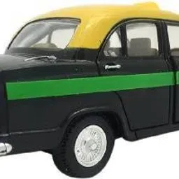 centy Ambassador Taxi with front 2 doors open Pull back action (Multicolor, Pack of 2) image 2