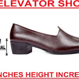 Bxxy's Mens Brown Height Increasing British Punjabi Jutti and mojaris Jutis For Men-5