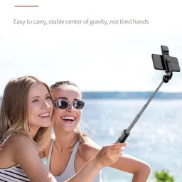 CHG Best sale R1s Wireless Selfie Stick Stand Remote Flash Light All SmartZ22 Tripod Ball Head image 4