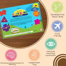 kidster My Busy book combo with learning activities for toddlers image 2