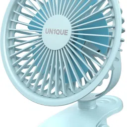 UN1QUE Portable Clip on Fan Battery Operated, 6 Inch Powerful USB Table Fan, 3 Speed Portable Clip on Fan Battery Operated, 6 Inch Powerful USB Table Fan, 3 Speed Laptop Accessory, Rechargeable Fan, USB Air Cooler, USB Air Freshener, USB Air Purifier-22