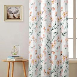274 cm (9 ft) Cotton Room Darkening Long Door Curtain Single Curtain-25