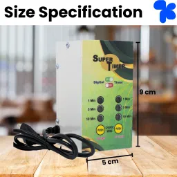ampereus Heavy Duty Fogger Timer Switch Auto On/Off Timer for Water Control & Sprinklers 0 L Hand Held Sprayer image 2